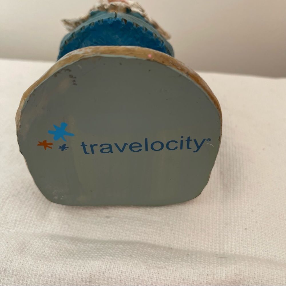 TRAVELOCITY The ROAMING GNOME Garden Yard Lawn Travel Buddy Statue Card Holder - Picture 8 of 10